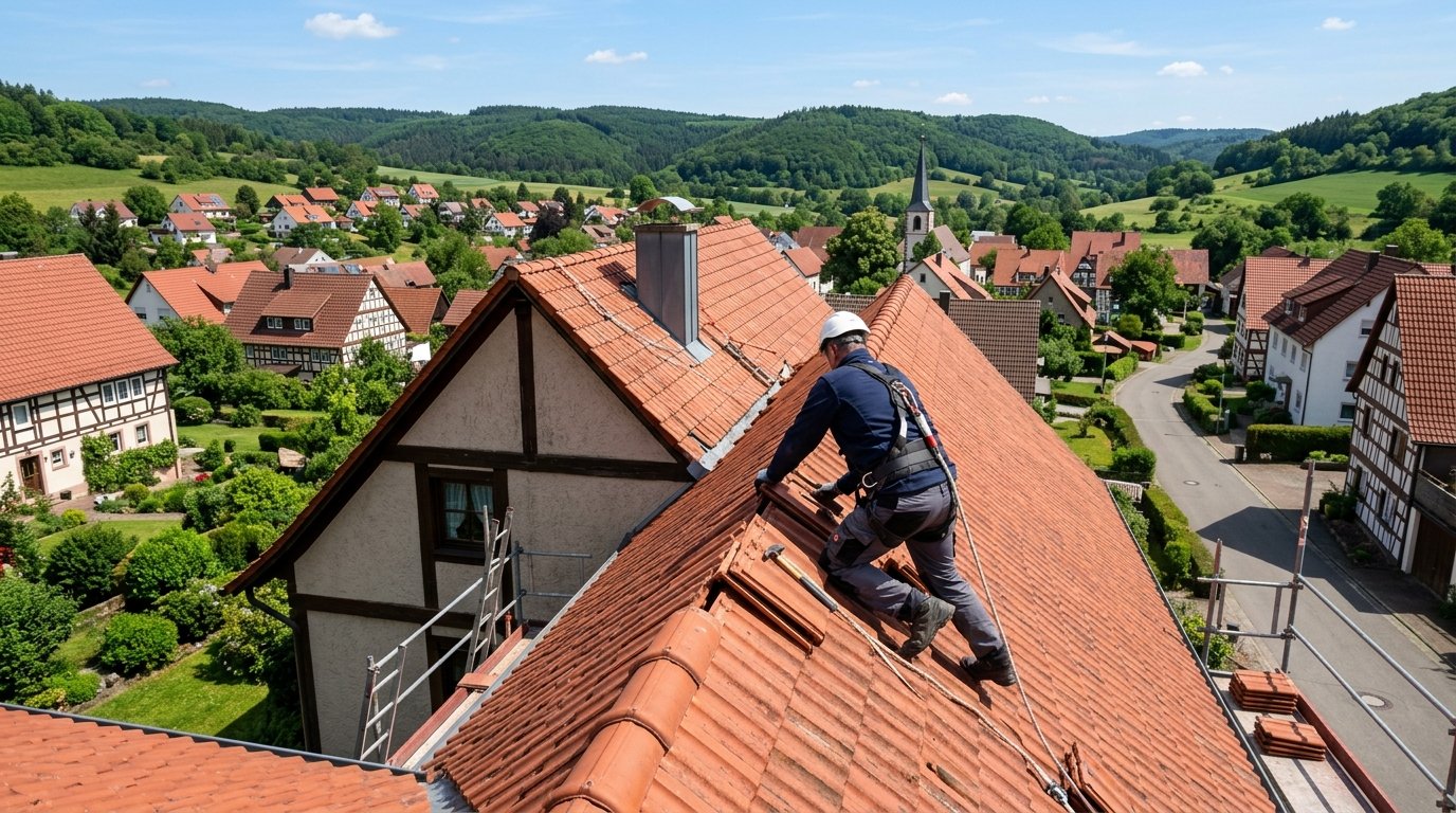 Dacharbeiten in Gundelfingen